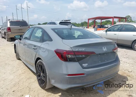 2025 Honda Civic Sport from USA, damaged, VIN 2HGFE2F54SH542602